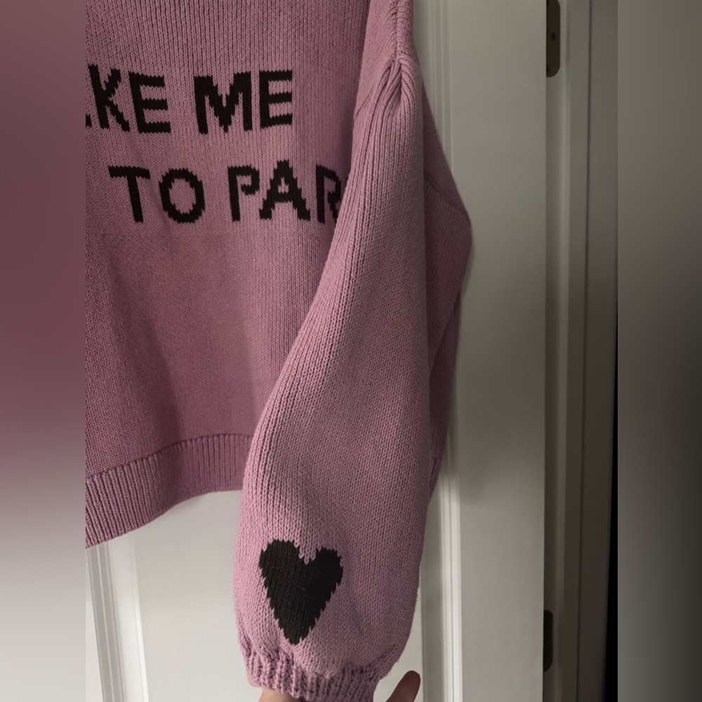 NWT Maeve for Anthropologie- Take me to Paris Sweater Size Medium - Picture 3 of 6